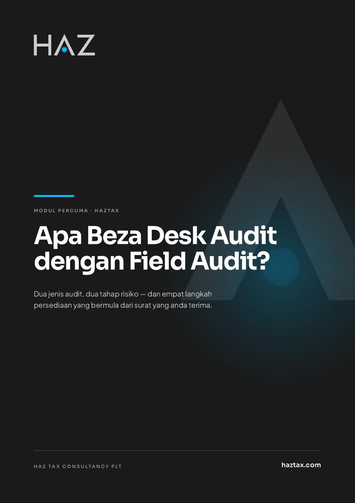 Apa Beza Desk Audit dengan Field Audit?